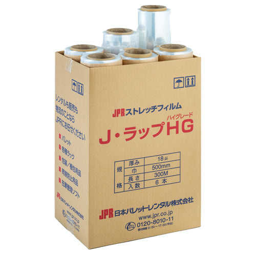 JPR JラップHG 18μm×500mm×300m巻 (6巻入)