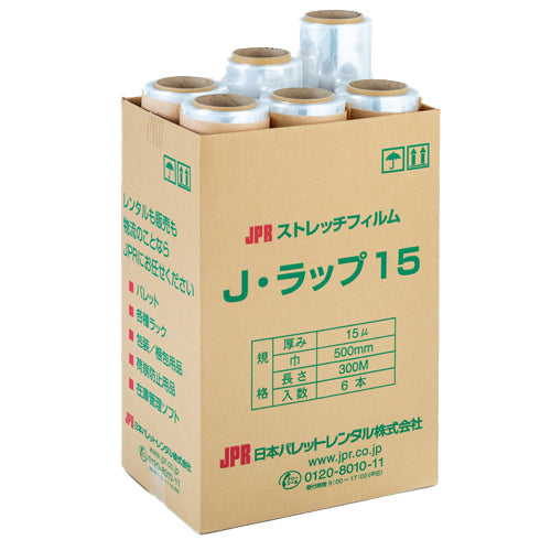 JPR Jラップ15 15μm×500mm×300m巻 (6巻入)