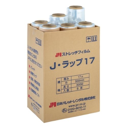 JPR Jラップ17 17μm×500mm×300m巻 (6巻入)
