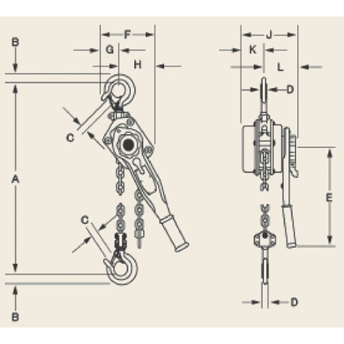 コンドーテック CMレバーホイスト