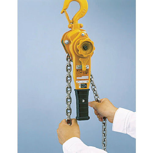 キトー キトーレバーブロックL5形 定格荷重6.3t 標準揚程1.5m