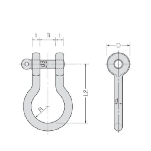 コンドーテック 軽量シャックル RBE
