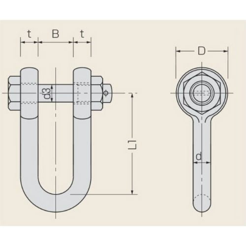コンドーテック 軽量シャックル RS