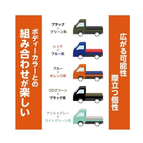 萩原 軽トラックシート 彩り 1.9×2.1m