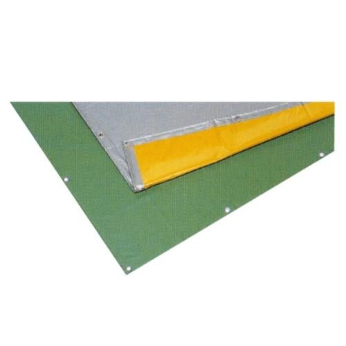 萩原 ターポリントラックシート2号 2.3×3.5m(グリーン)
