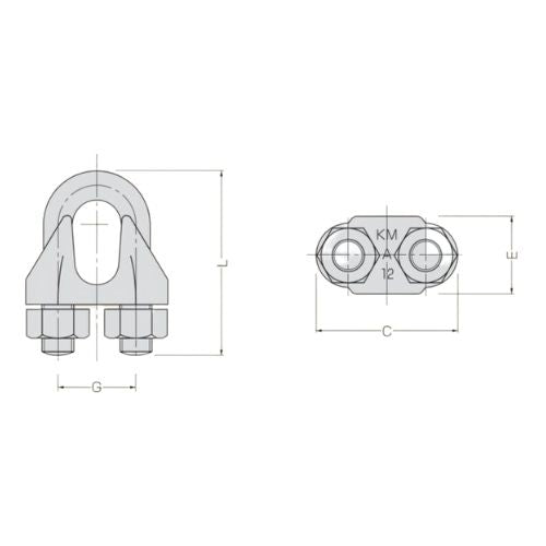 コンドーテック KMクリップ(マリアブル製/生地)