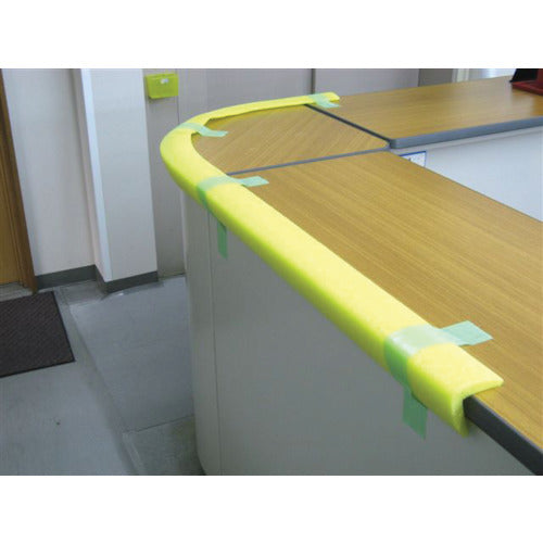 ワニ印　コーナー養生材　Ｌ型ショックレス　ＳＬ−７５　長さ１．７Ｍ　（５０本入）