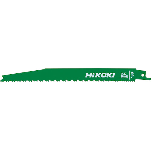HiKOKI セーバソーブレード No.136 200L 6−12山 2枚入 木工解体用