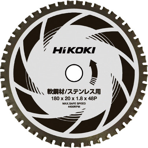 HiKOKI CD7SA用チップソーカッター 180mm 軟鋼材･ステンレス用