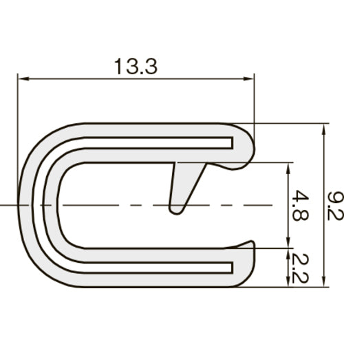 ＩＷＡＴＡ　トリム　１００シリーズ　（１Ｍ）　４．８ｍｍ用