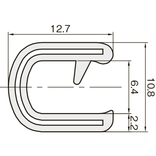 ＩＷＡＴＡ　トリム　１００シリーズ　（１Ｍ）　６．４ｍｍ用