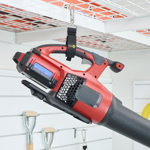 ＷｒａｐーＩｔ　カラビナ付き収納ストラップ　１２インチ　黒