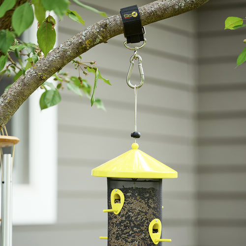 ＷｒａｐーＩｔ　カラビナ付き収納ストラップ　１２インチ　黒