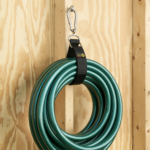 ＷｒａｐーＩｔ　カラビナ付き収納ストラップ　２４インチ　黒