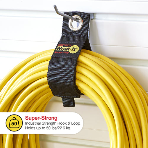 ＷｒａｐーＩｔ　フック付ストラップＨＥＡＶＹーＤＵＴＹ　１３インチ（２本入り）