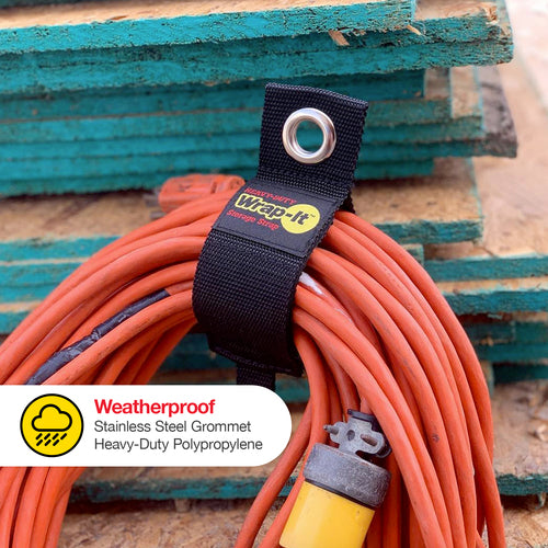 ＷｒａｐーＩｔ　フック付ストラップＨＥＡＶＹーＤＵＴＹ　１３インチ（２本入り）