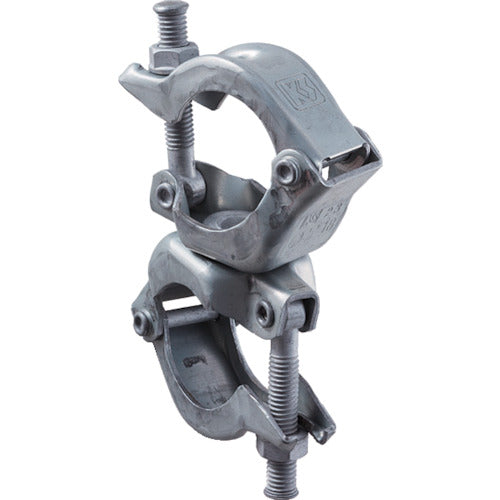 ＫＳ　ＫＳパイプクランプ直交型Φ４８．６〜Φ４２．７兼用高耐食性仕様