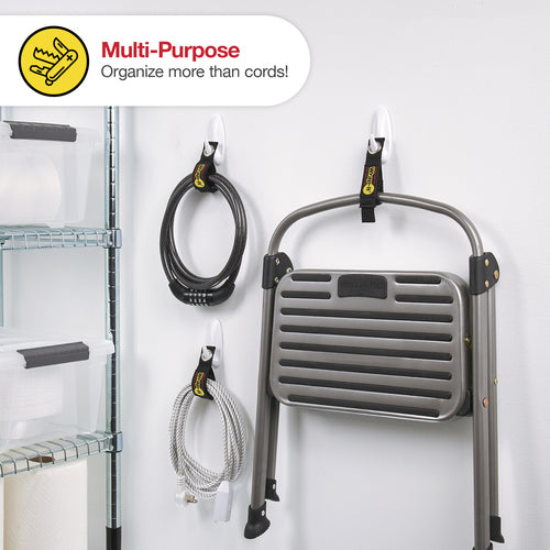 ＷｒａｐーＩｔ　フック付ストラップＨＥＡＶＹーＤＵＴＹ　７インチ（４本入り）