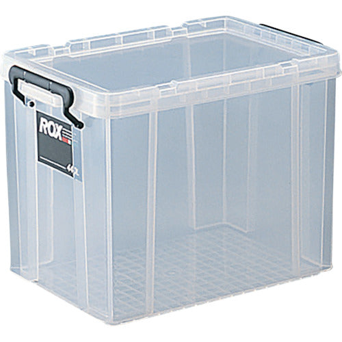 ＴＥＮＭＡ　フタ式収納ケース　ロックス　４４０Ｌ　クリア　３００×４４０×３２０