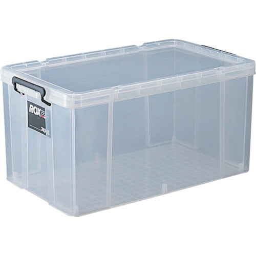 ＴＥＮＭＡ　フタ式収納ケース　ロックス　７４０−２Ｌ　クリア　４４０×７４０×３６０