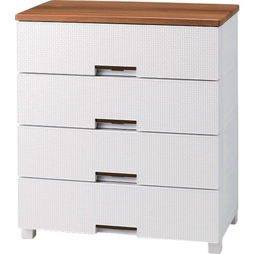 ＴＥＮＭＡ　フィッツプラス　メッシュ　ＦＭ７５０４　４段　ホワイト　幅７５ｃｍ