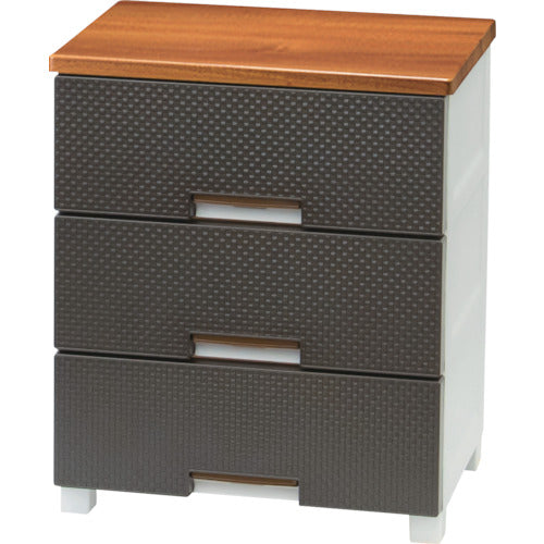 ＴＥＮＭＡ　フィッツプラス　メッシュ　ＦＭ５５０３　３段　ブラウン　幅５５ｃｍ