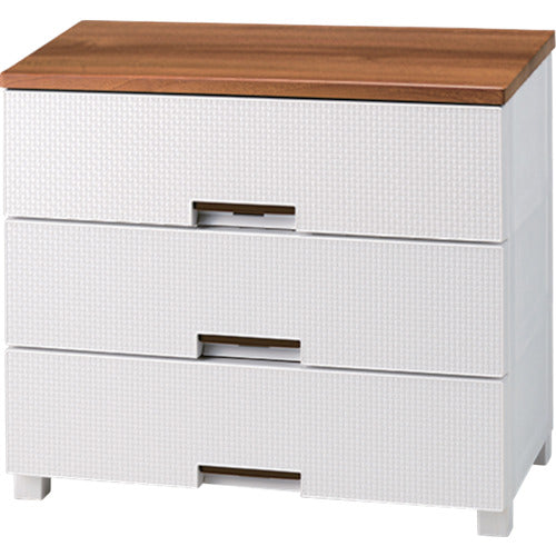 ＴＥＮＭＡ　フィッツプラス　メッシュ　ＦＭ７５０３　３段　ホワイト　幅７５ｃｍ