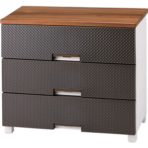 ＴＥＮＭＡ　フィッツプラス　メッシュ　ＦＭ７５０３　３段　ブラウン　幅７５ｃｍ