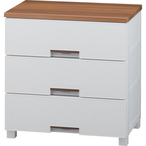 ＴＥＮＭＡ　フィッツプラス　メッシュ　ＦＭ６５０３　３段　ホワイト　幅６５ｃｍ