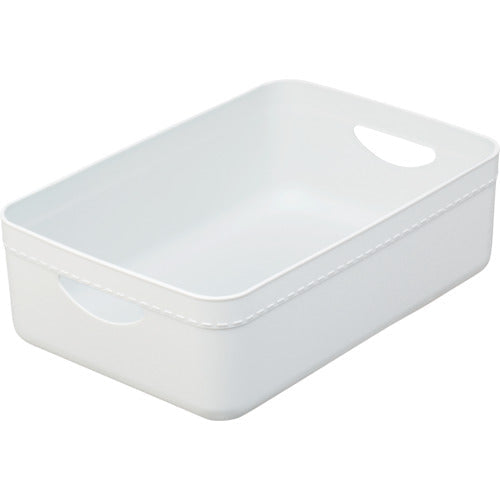 ＴＥＮＭＡ　やわらか収納ケース　レギュラー浅　ホワイト