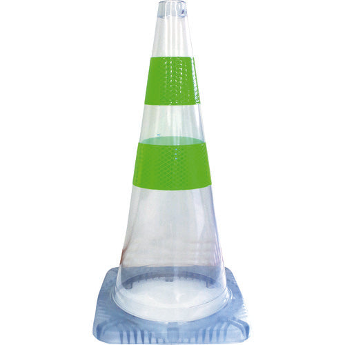 グリーンクロス　安全コーン　まる見えコーン　緑反射