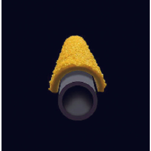 セーフガード　はしご用滑り止めカバー　Ф２０×４０５ｍｍ　ラウンド型　黄