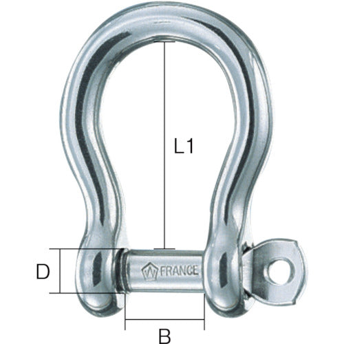 Wichard セルフロック 弓形シャックル
