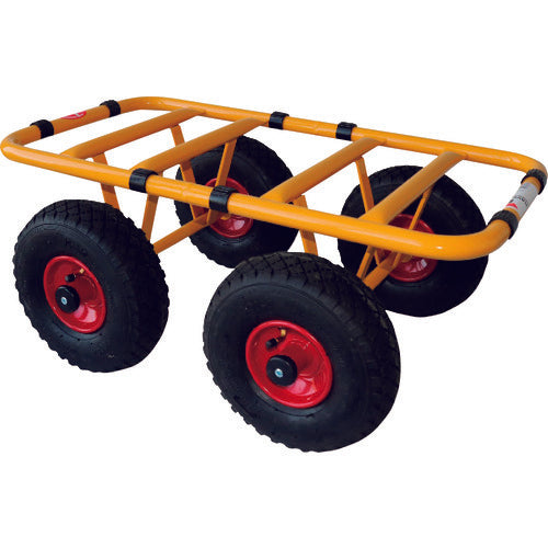 ＲＡＶＥＮＤＯ　４輪プレート台車ＴＤ３００－４Ｗ