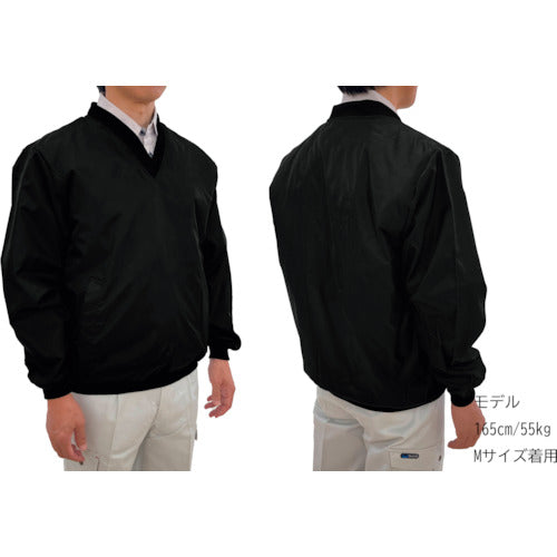 ＴＥＡＧＬＥＳ　１４６９５　Ｖネック中綿キルトヤッケ　ブラック３Ｌ