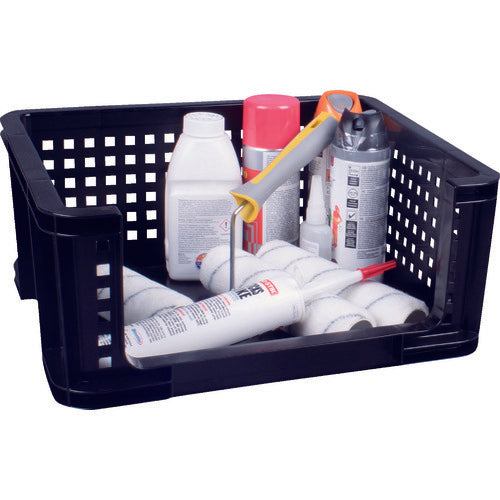 ＲＵＰ　メッシュコンテナ　オープンタイプ　１８Ｌ　ブラック
