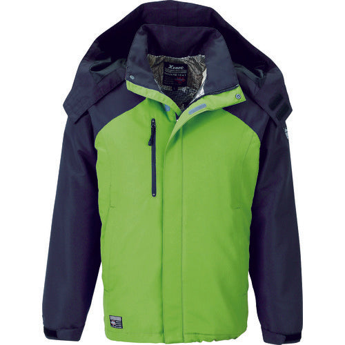 ＸＥＢＥＣ　２３２アルミ蓄熱ブルゾン　イエローグリーン　ＳＳ