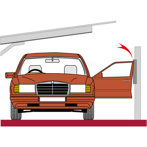 緑十字　セーフティクッション　ＳＡＣ−２　４３０×２００ｍｍ　厚み１０ｍｍ　裏テープ付　ＰＥ