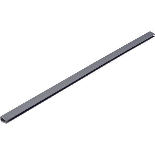 緑十字　ショックレスガード（Ｈ鋼用緩衝材）　適応幅１４〜１６ｍｍ　グレー　全長１ｍ　ショックレスガード−２５ＧＬ