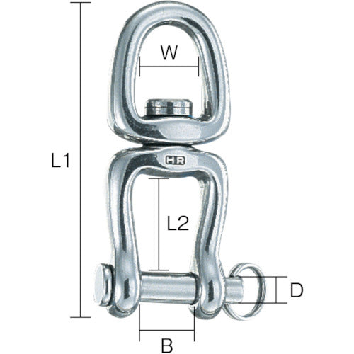 Wichard シングルスイベルシャックル