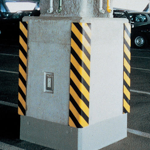 緑十字　トラ柄クッション　黄／黒　ＴＲＣ−２０５　２００×１０００ｍｍ　厚み５ｍｍ　無反射タイプ