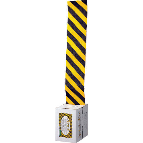 緑十字　トラ柄クッションロール　黄／黒　ＴＲＣ−Ｒ　２００ｍｍ幅×１０ｍ　厚み５ｍｍ　無反射