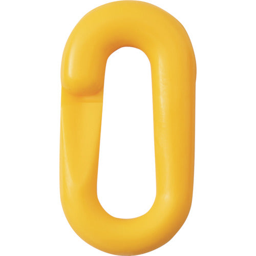 緑十字　プラスチックチェーン用ジョイント　黄　ＰＪ−６Ｙ　２０×３９．５（線径６Φ）　２個組
