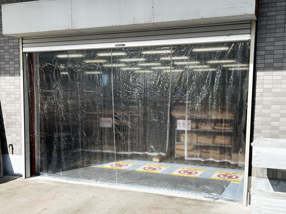 簡単シャッターカーテン