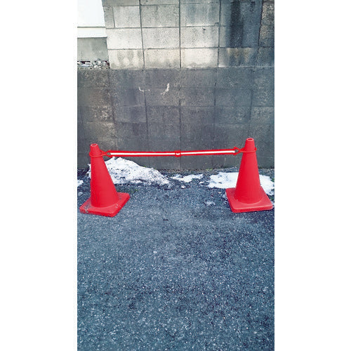 仙台銘板　高輝度反射コーンテープ　蛍光黄色