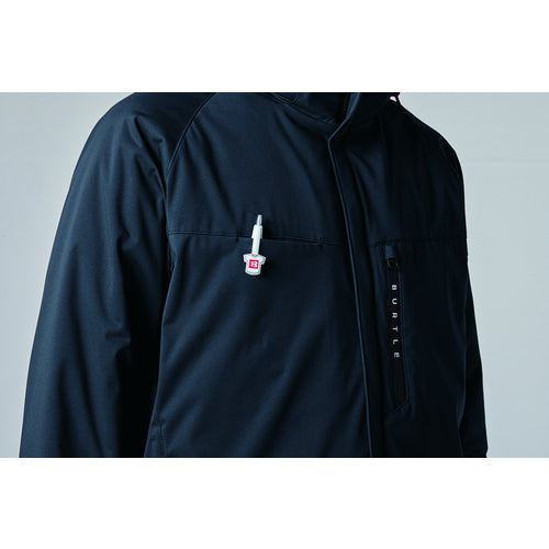 ＢＵＲＴＬＥ　ストレッチ　フーディ防寒ジャケット　３２６０−３５−ＸＬ　ブラック