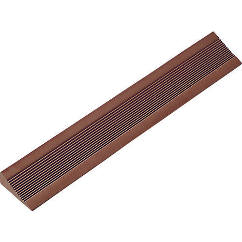 緑十字　段差用スロープ　段差マット−２８Ｔ　高さ２８ｍｍ×全長４５０ｍｍ　裏面テープ付　ゴム製