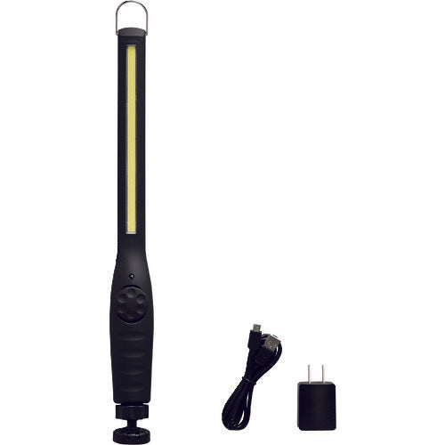 緑十字　ＣＯＢ式ＬＥＤスリムライト　ＣＬＳ−１５　３７５×４０×３５ｍｍ　ダイヤル調光式