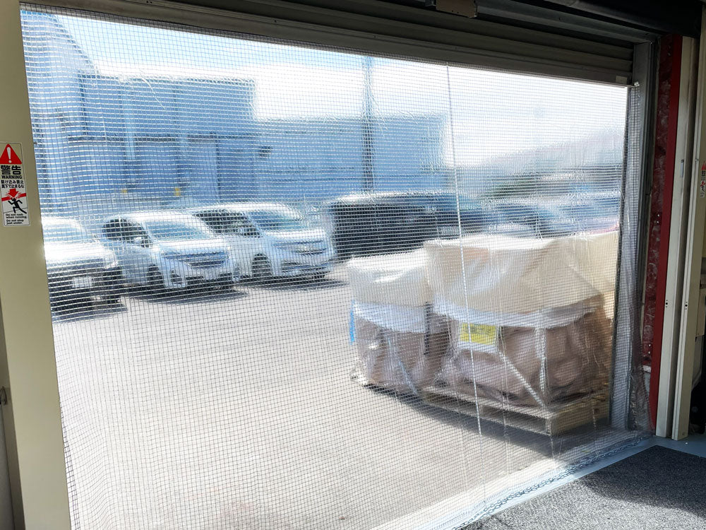 簡単シャッターカーテン