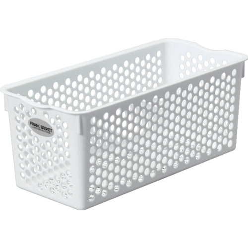 ＳＡＮＫＯ　ｐｌａ　４３２６６７　フランクバスケット深型ＮＯ．１　ホワイト　１３５×２８５×１１８ｍｍ